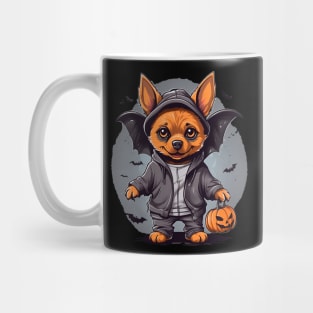 BatDog on a trick or treat mission Mug